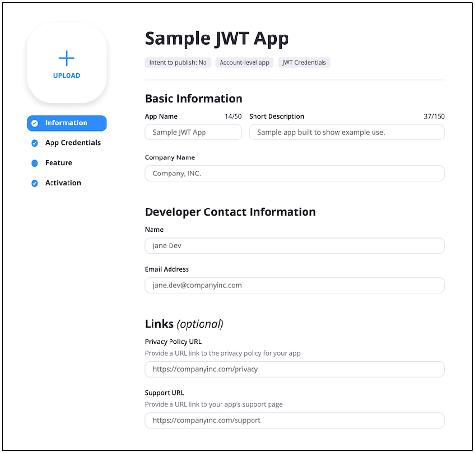 App Information
